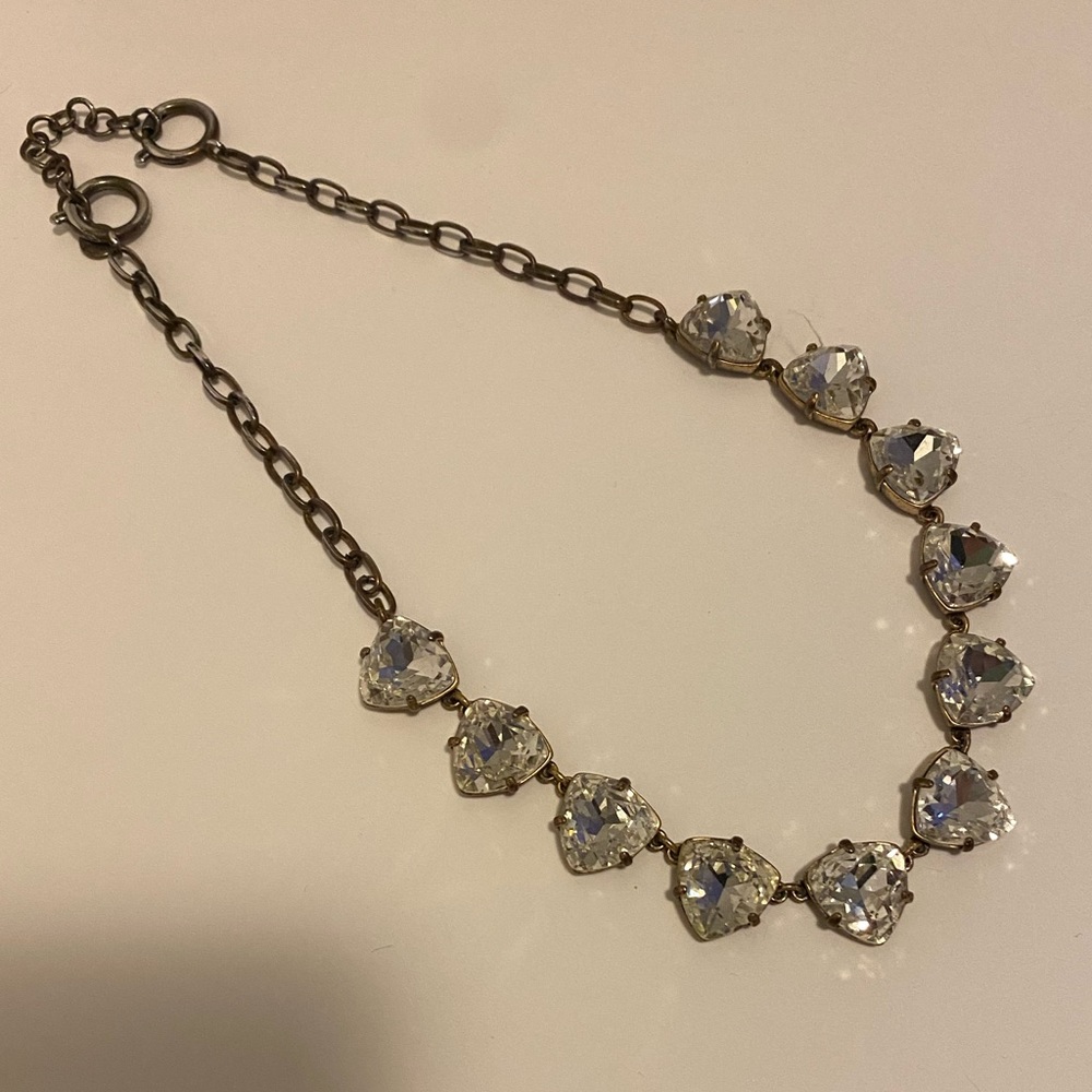 Stella & Dot Large Rhinestone Necklace